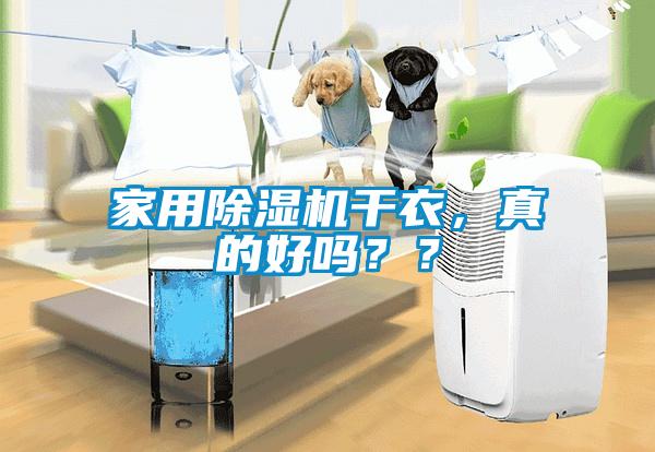 家用除濕機干衣，真的好嗎？？