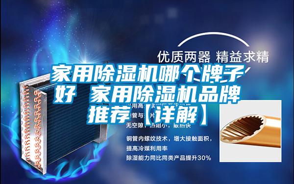 家用除濕機哪個(gè)牌子好 家用除濕機品牌推薦【詳解】