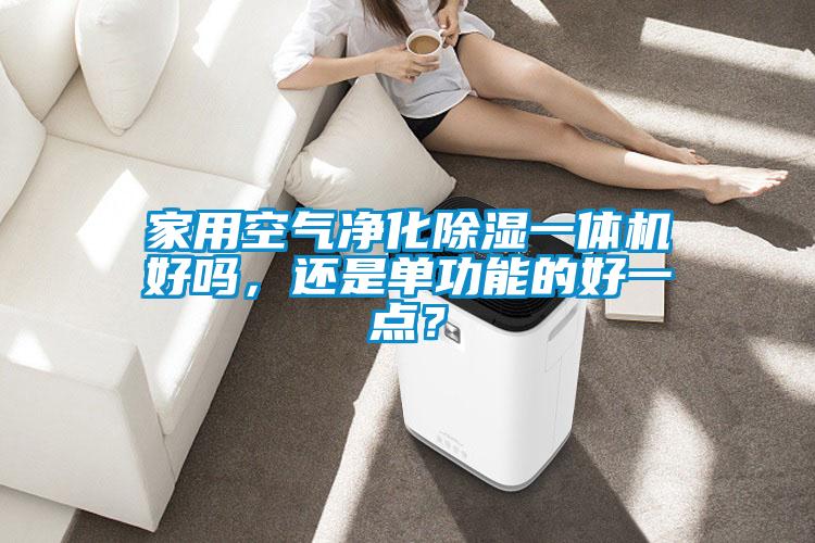 家用空氣凈化除濕一體機好嗎，還是單功能的好一點(diǎn)？