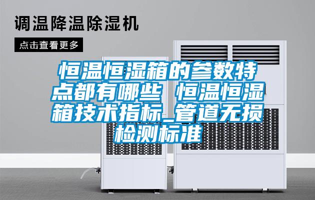 恒溫恒濕箱的參數特點(diǎn)都有哪些 恒溫恒濕箱技術(shù)指標_管道無(wú)損檢測標準