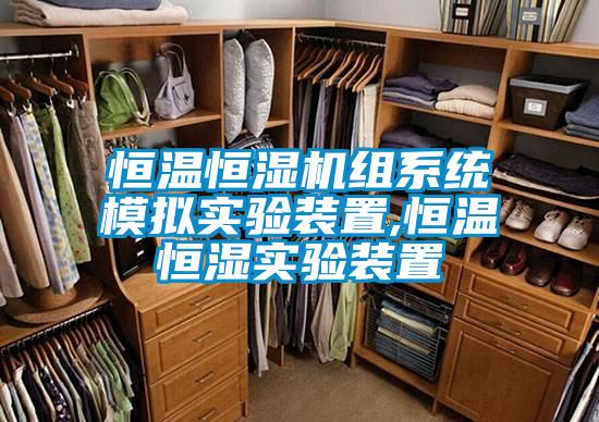 恒溫恒濕機組系統模擬實(shí)驗裝置,恒溫恒濕實(shí)驗裝置