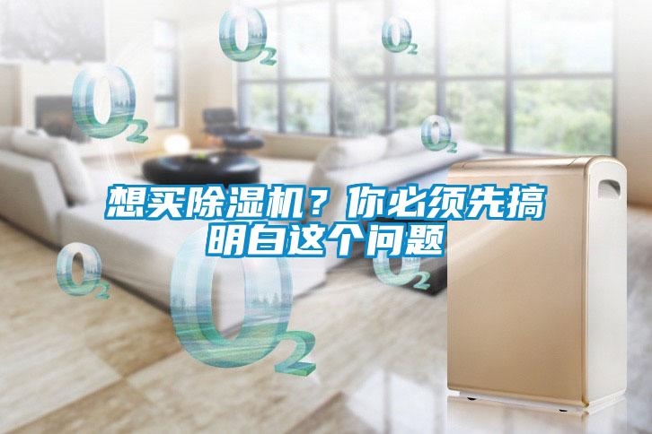 想買(mǎi)除濕機？你必須先搞明白這個(gè)問(wèn)題
