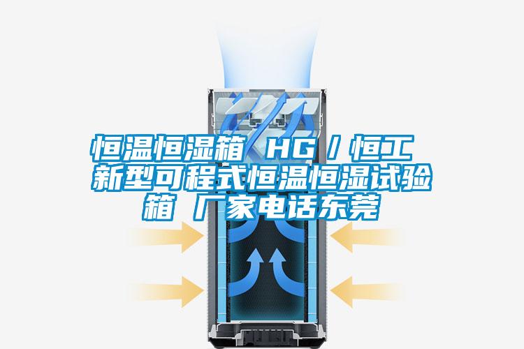 恒溫恒濕箱 HG／恒工 新型可程式恒溫恒濕試驗箱 廠(chǎng)家電話(huà)東莞