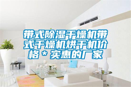 帶式除濕干燥機帶式干燥機烘干機價(jià)格＊實(shí)惠的廠(chǎng)家