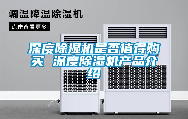 深度除濕機是否值得購買(mǎi) 深度除濕機產(chǎn)品介紹