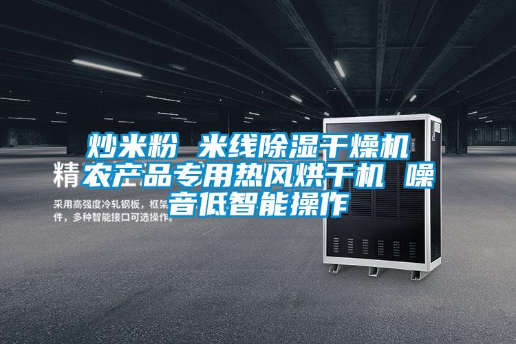 炒米粉 米線(xiàn)除濕干燥機 農產(chǎn)品專(zhuān)用熱風(fēng)烘干機 噪音低智能操作