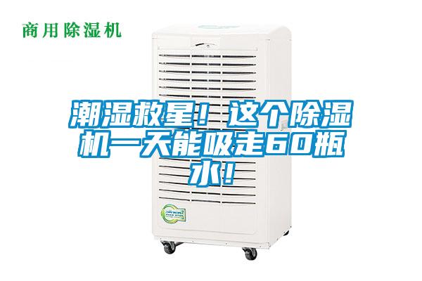 潮濕救星！這個(gè)除濕機一天能吸走60瓶水！