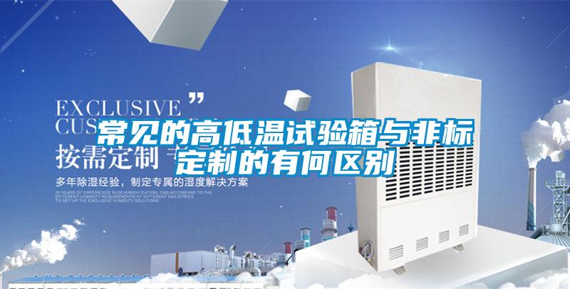 常見(jiàn)的高低溫試驗箱與非標定制的有何區別