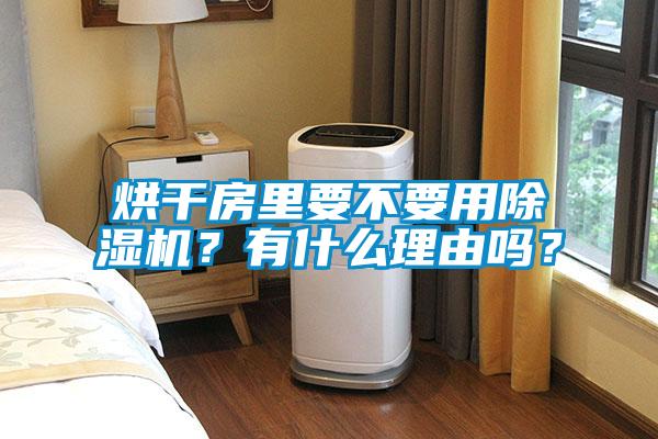 烘干房里要不要用除濕機？有什么理由嗎？