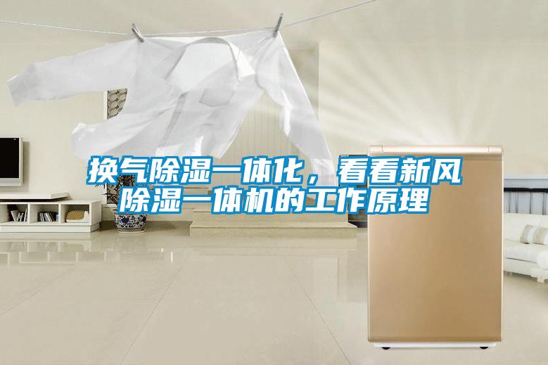 換氣除濕一體化，看看新風(fēng)除濕一體機的工作原理