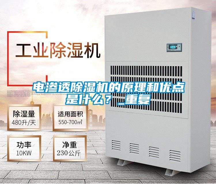 電滲透除濕機的原理和優(yōu)點(diǎn)是什么？_重復