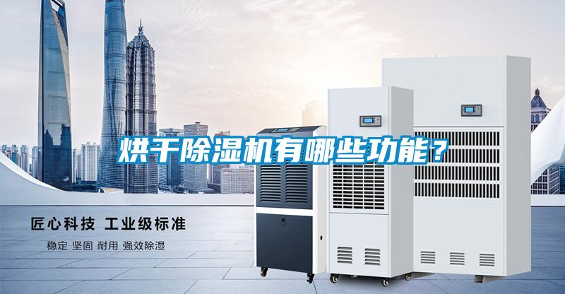 烘干除濕機有哪些功能？