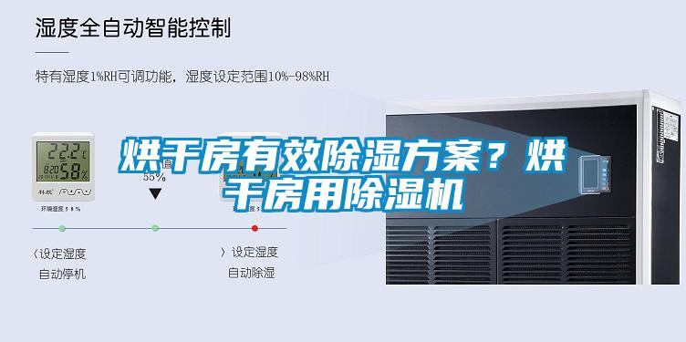 烘干房有效除濕方案？烘干房用除濕機