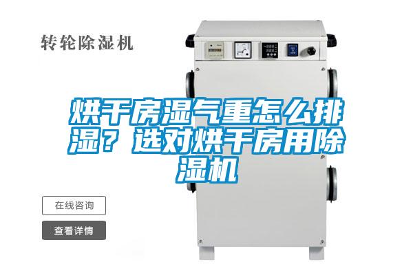 烘干房濕氣重怎么排濕？選對烘干房用除濕機