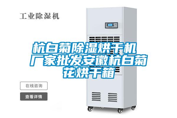 杭白菊除濕烘干機 廠(chǎng)家批發(fā)安徽杭白菊花烘干箱