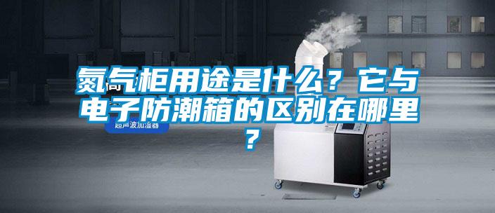 氮氣柜用途是什么？它與電子防潮箱的區別在哪里？