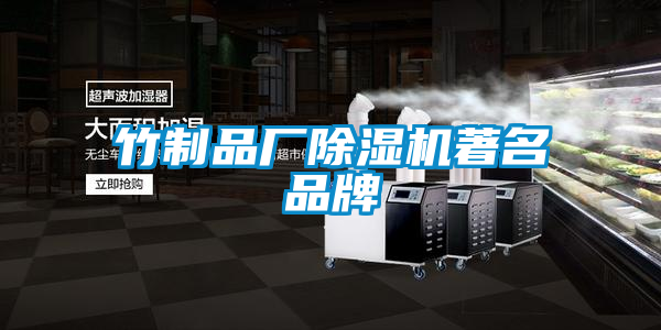 竹制品廠(chǎng)除濕機著(zhù)名品牌