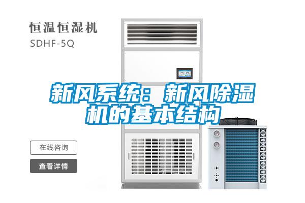 新風(fēng)系統：新風(fēng)除濕機的基本結構