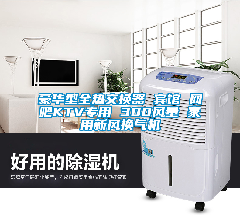 豪華型全熱交換器 賓館 網(wǎng)吧KTV專(zhuān)用 300風(fēng)量 家用新風(fēng)換氣機