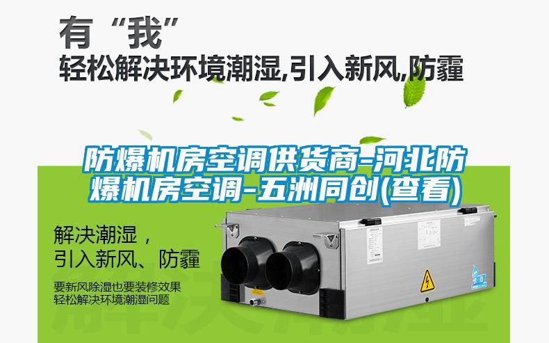 防爆機房空調供貨商-河北防爆機房空調-五洲同創(chuàng  )(查看)