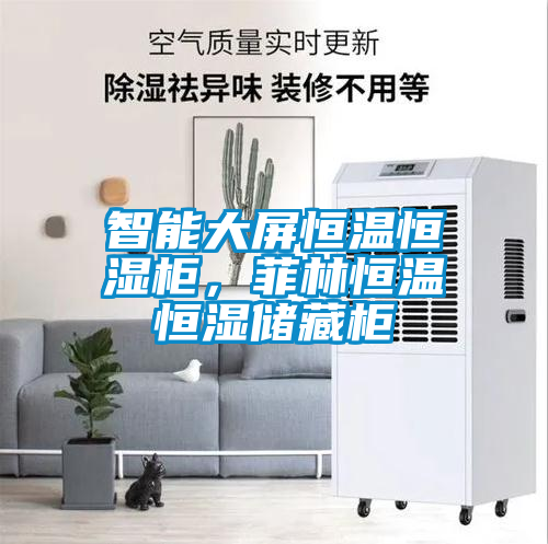 智能大屏恒溫恒濕柜，菲林恒溫恒濕儲藏柜