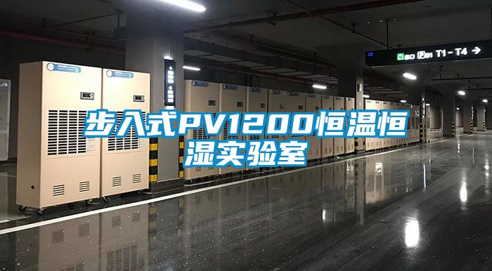 步入式PV1200恒溫恒濕實(shí)驗室