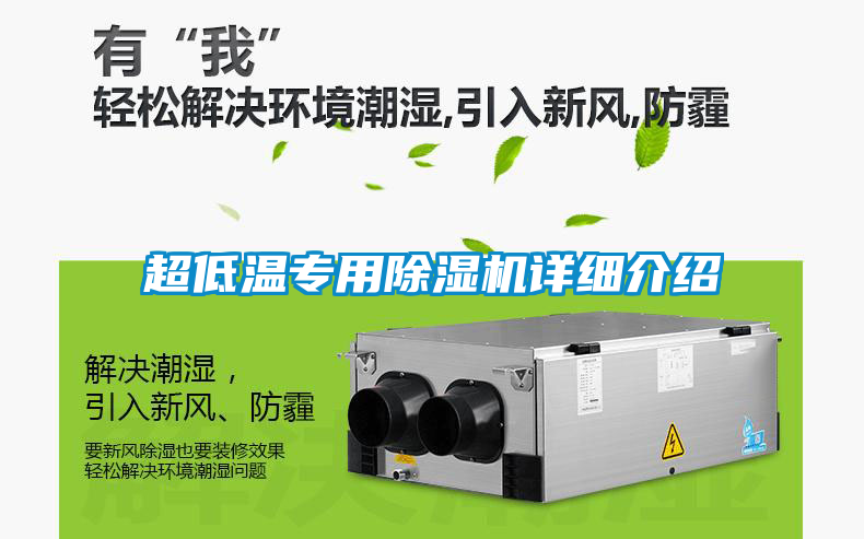 超低溫專(zhuān)用除濕機詳細介紹