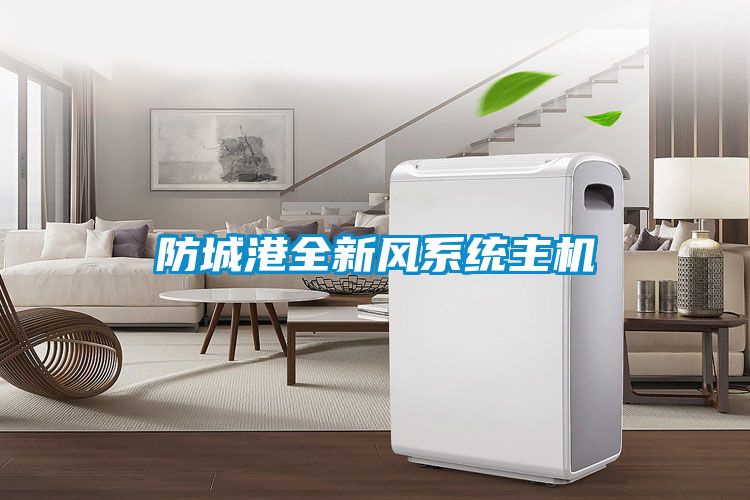 防城港全新風(fēng)系統主機
