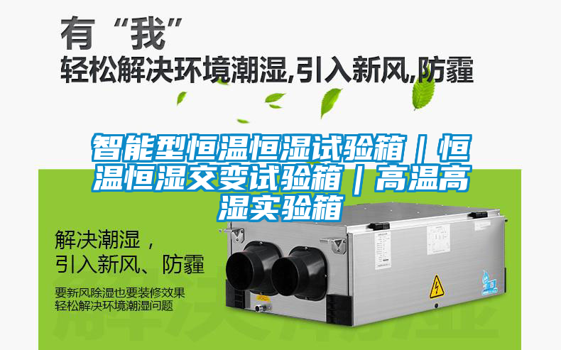智能型恒溫恒濕試驗箱｜恒溫恒濕交變試驗箱｜高溫高濕實(shí)驗箱