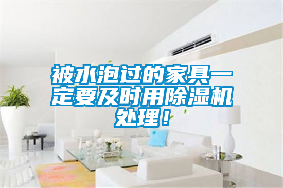 被水泡過(guò)的家具一定要及時(shí)用除濕機處理！
