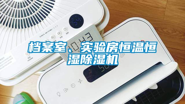 檔案室、實(shí)驗房恒溫恒濕除濕機