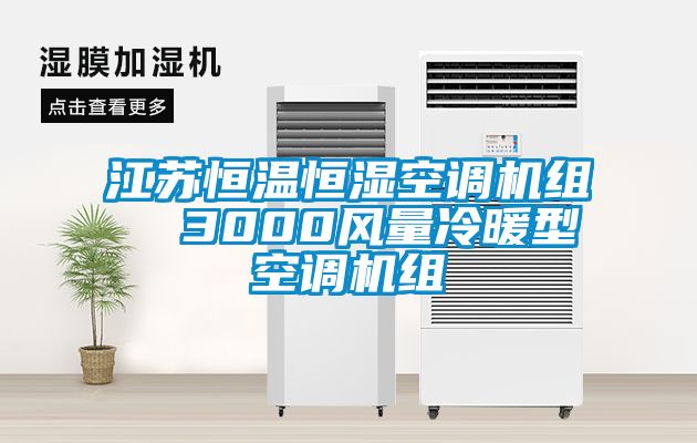江蘇恒溫恒濕空調機組  3000風(fēng)量冷暖型空調機組