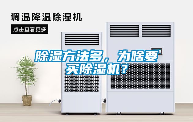 除濕方法多，為啥要買(mǎi)除濕機？