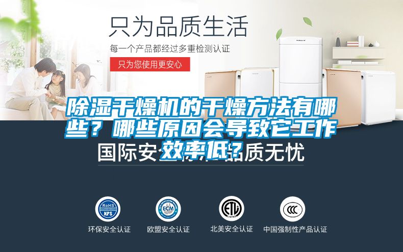 除濕干燥機的干燥方法有哪些？哪些原因會(huì )導致它工作效率低？