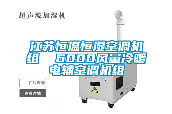 江蘇恒溫恒濕空調機組  6000風(fēng)量冷暖電輔空調機組