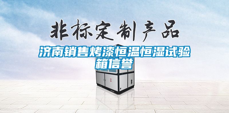 濟南銷(xiāo)售烤漆恒溫恒濕試驗箱信譽(yù)