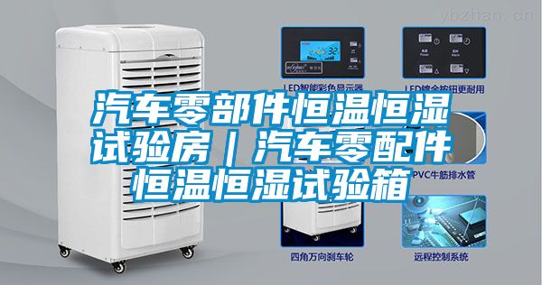 汽車(chē)零部件恒溫恒濕試驗房｜汽車(chē)零配件恒溫恒濕試驗箱