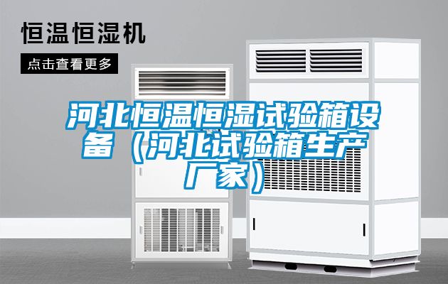 河北恒溫恒濕試驗箱設備（河北試驗箱生產(chǎn)廠(chǎng)家）