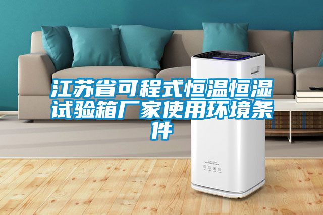 江蘇省可程式恒溫恒濕試驗箱廠(chǎng)家使用環(huán)境條件