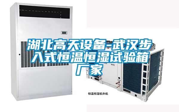 湖北高天設備-武漢步入式恒溫恒濕試驗箱廠(chǎng)家