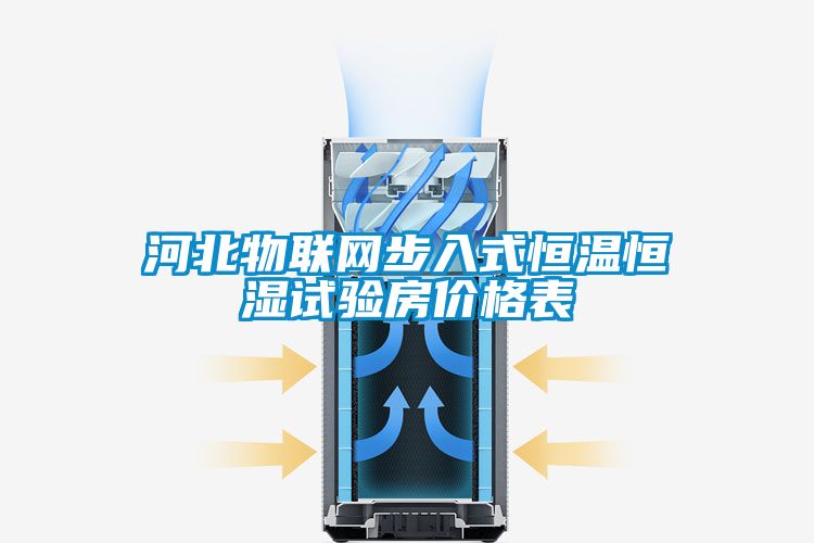 河北物聯(lián)網(wǎng)步入式恒溫恒濕試驗房?jì)r(jià)格表