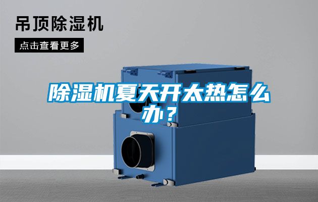 除濕機夏天開(kāi)太熱怎么辦？