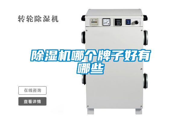 除濕機哪個(gè)牌子好有哪些