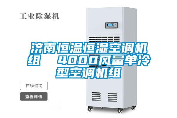 濟南恒溫恒濕空調機組  4000風(fēng)量單冷型空調機組