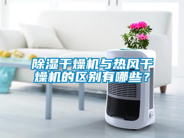 除濕干燥機與熱風(fēng)干燥機的區別有哪些？
