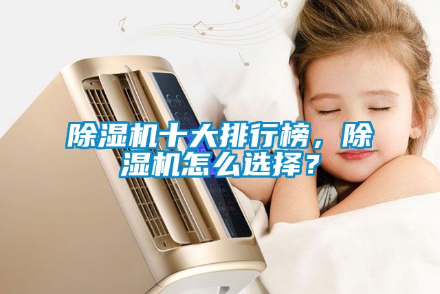 除濕機十大排行榜，除濕機怎么選擇？