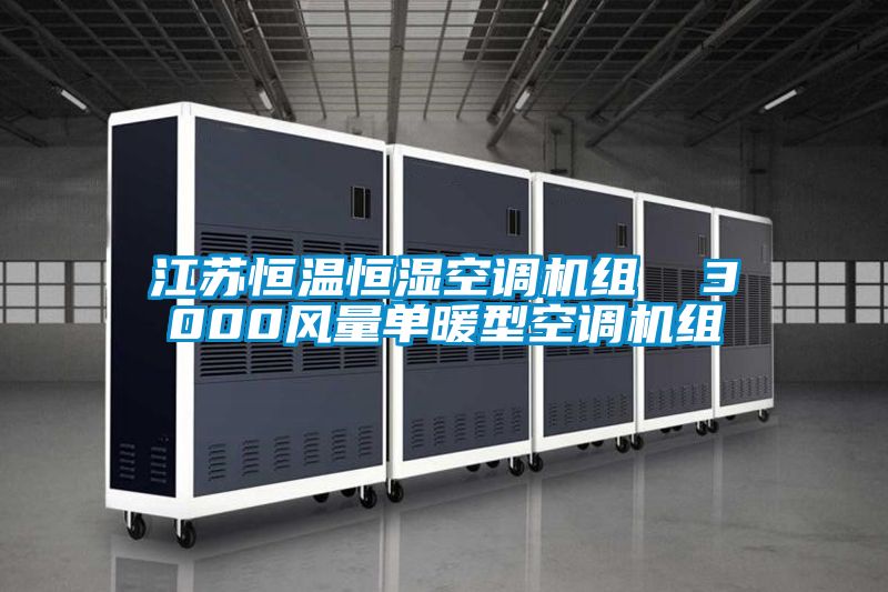 江蘇恒溫恒濕空調機組  3000風(fēng)量單暖型空調機組