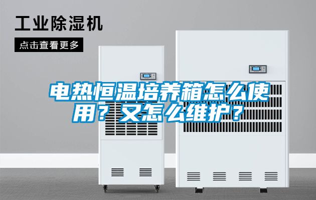 電熱恒溫培養箱怎么使用？又怎么維護？