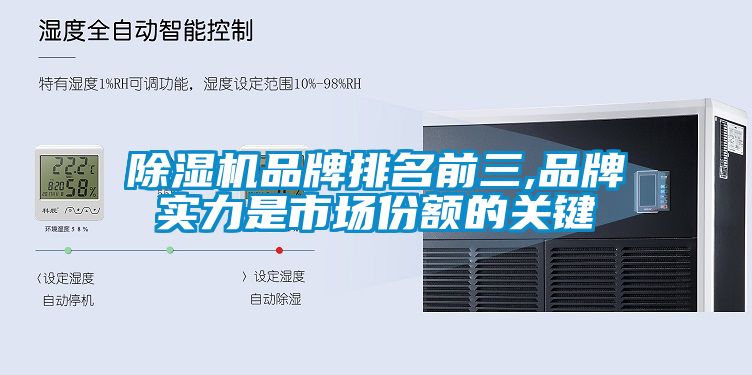 除濕機品牌排名前三,品牌實(shí)力是市場(chǎng)份額的關(guān)鍵