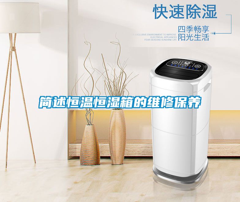 簡(jiǎn)述恒溫恒濕箱的維修保養